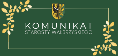 Obwieszczenie Starosty Wałbrzyskiego