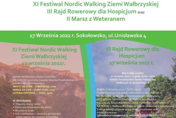 XI Festiwal Nordic Walking Ziemi Wałbrzyskiej