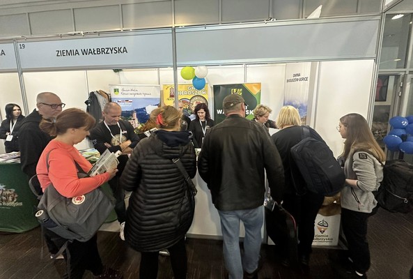 Powiat Wałbrzyski promował region na Międzynarodowych Targach Turystycznych we Wrocławiu