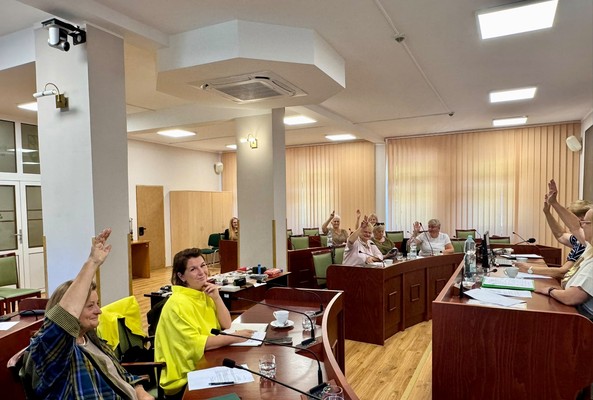 II sesja Powiatowej Rady Seniorów Powiatu Wałbrzyskiego