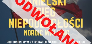 Anielski Bieg Niepodległości odwołany !
