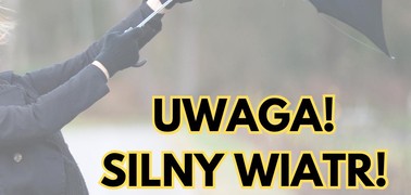 Uwaga na silny wiatr 